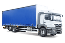 Van Rental Belfast - 26 Tonne Curtain Side Truck - Truck hire Belfast