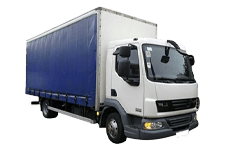 Van Rental Belfast - 7.5 Tonne Curtain Side Truck - Truck hire Belfast