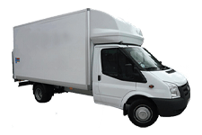 Van Rental Belfast - Ford Luton Box Tail Lift - Van hire Belfast