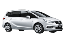 Van Rental Belfast - Vauxhall Zafira 7-Seater - Minibus hire Belfast